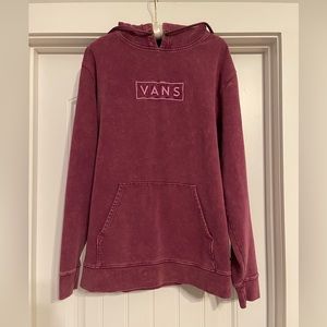 Men’s Vans Vintage Wash Hoodie, Purple, Size Medium
